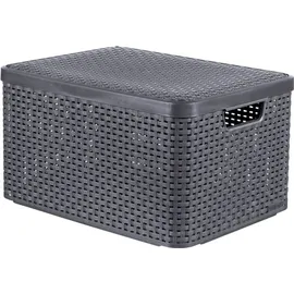 Curver Aufbewahrungskorb Curver Style L 44,5 x 0,0 x 0,0 cm grau