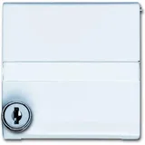 Busch-Jaeger Zwischenring mit Klappdeckel Weiß 1 St.