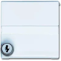 Busch-Jaeger Zwischenring mit Klappdeckel Weiß 1 St.