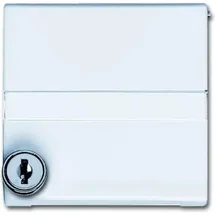 Busch-Jaeger Zwischenring mit Klappdeckel Weiß 1 St.