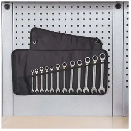 Stier Maul-Ringratschenschlüssel-Satz, SW 8 - 19 mm, 12-teilig