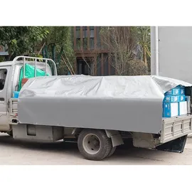 Woltu Abdeckplane 2 x 3 m Grau-Grün