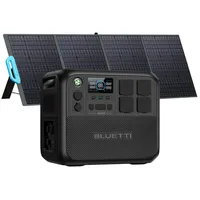 BLUETTI Stromerzeuger AC200L Tragbare Solargenerator Set, 2,40 in kW, (2048Wh LiFePO4 Akku Powerstation mit Solarpanel PV200, MPPT Controller), für Camping, Hausgebrauch, Notfall