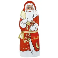 LINDT Schokolade, Lindt Weihnachtsmann aus Alpenvollmilch Chocolade 40g 5er Pack