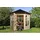 Weka 8-Eck Pavillon 234 B 3,05 x 2,82 m Beige