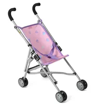 Bayer Chic 2000 - Puppenbuggy Roma, Herzchen lila