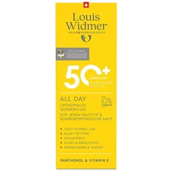 Widmer Sun All Day 50+ ohne Parfum