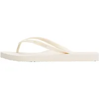 Tommy Hilfiger Damen Flip Flops Beach Sandal Zehentrenner, Elfenbein (Ivory Petal), 37 - 37 EU