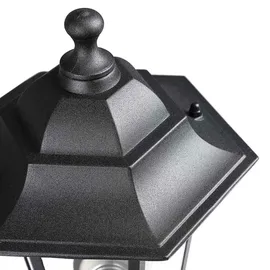 DEUBA Außenleuchte Aluminium grau IP44 mit Bewegungsmelder