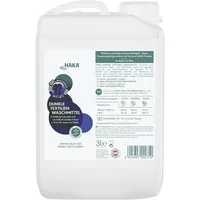 HAKA Dunkle Textilien Waschmittel 3l Flüssigwaschmittel für Jeans, dunkle