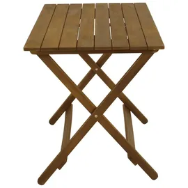 DEGAMO Bahia Gartentisch 90 x 60 x 73,5 cm Braun