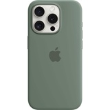 Apple Silikon Case mit MagSafe iPhone 15 Pro Zypresse
