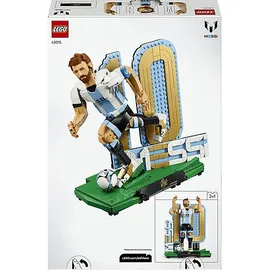 LEGO Editions 43015 Lionel Messi – Fußballlegende