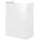 Fackelmann Waschbeckenunterschrank 44 x 60 x 24,3 cm Weiß