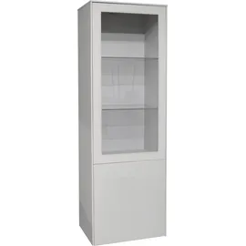 Mäusbacher Imola Standvitrine Holzwerkstoff/Glas 61x179x42 cm - Anthrazit matt lack),