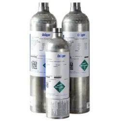 Prüfgas, 60 Liter, Kohlenstoffdioxid (CO2), 2,5 Vol.-%