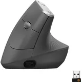 Logitech MX Vertical (Kabellos), Maus, Schwarz