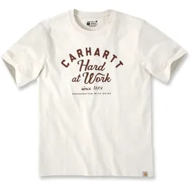 CARHARTT Reladex Fit Heavyweight Graphic T-Shirt, weiss, Größe S