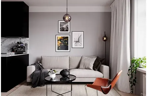 By Rydens Boyle Stehl. H164cm rauchgrau Stehleuchte