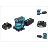 Makita DBO 481 M1 Akku Schwingschleifer 18 V 112 x 102 mm + 1x Akku 4,0 Ah - ohne Ladegerät