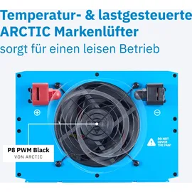 Ective CSI 20 PRO 2000W/12V Sinus-Wechselrichter mit Netzvorrangschaltung Ladegerät