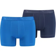 Puma Sport Boxer 2P in Blau bunt|blau S