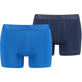 Puma Sport Boxer 2P in Blau bunt|blau S