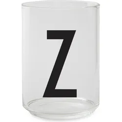 Aj Wasserglas Buchstabe Z