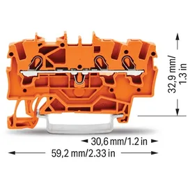 WAGO GmbH &amp; Co. KG Durchgangsklemme 2001-1302