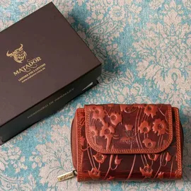 matador leder Murcia Damen Geldbörse braun