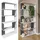 Vicco Raumteiler 80 x 23,6 x 162,6 cm Anthrazit