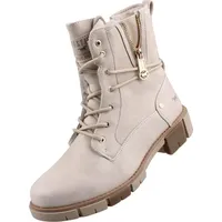 Mustang Stiefelette Stiefelette Kunstleder/Textil - Beige