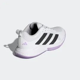 adidas Court Team Bounce 2.0 Damen Cloud White/Core Black/Powder Plum 42 2/3