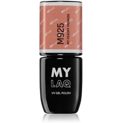 MYLAQ UV Gel Polish My Promise Gel-Nagellack Farbton My Peachy Promise 5 ml