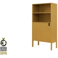 Möbel Kraft Highboard ¦ gelb ¦ Maße (cm): B: