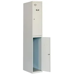 SimonRack Metallschrank 2 Türen GRUNDMODUL Zerlegt GRAU/GRAU 1800x300x500 mm (Höhe x Länge x Breite)