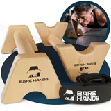 bare hands Liegestützgriffe Holz