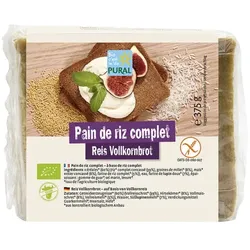 Pural Reis Vollkorn-Brot glutenfrei bio