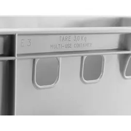 Buri Eurofleischkiste grau E1 / E2 / E3 Grau