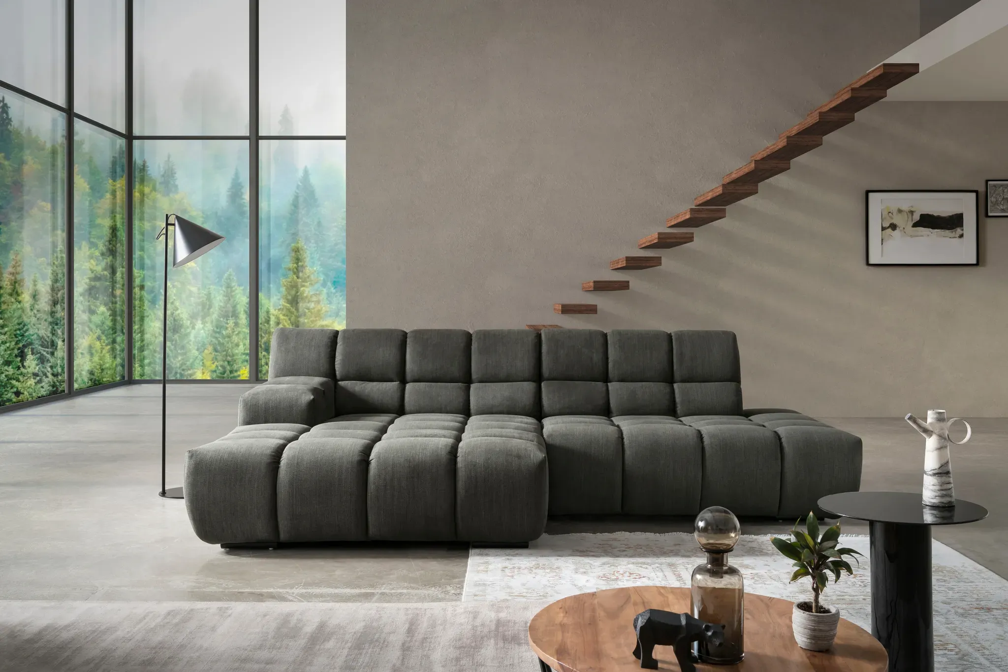 Ecksofa DESIGNWERK 