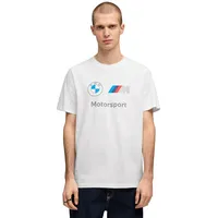 Puma BMW M MOTORSPORT Essentials T-Shirt weiß L