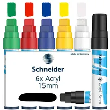 Schneider Paint-It Acrylmarker 6 St. farbsortiert