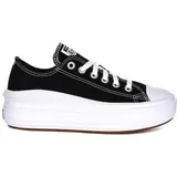 Converse Chuck Taylor All Star Platform Low Top Black/Black/White 36,5