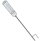 Toyvian Regenmesser Meter Hinterhof überirdisch Landschaft Einsatz Regenmessgeräte im Freien für Garten Regenwassermesser Regenwassersammler Niederschlagsmesser Eisen