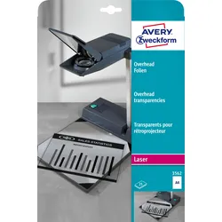 Transparant A4 25 Sheets