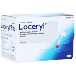 Loceryl gegen Nagelpilz