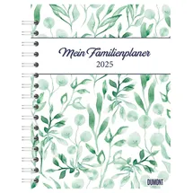 DuMont Buchverlag DUMONT - Pattern 2025 Familienplaner-Buch, 17,5x23,1cm, Planer mit stabilem Schutzcover und 80 Notizkarten zum Heraustrennen, mit Haushaltstipps und vielen Sonderseiten: Diary