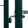 Estexo Gartentor 1,60 m Grün/Metall