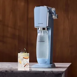 Sodastream Art blue + Kunststoffflasche + CO2-Zylinder