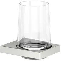 Keuco Edition 11 Glashalter, Echt-Kristallglas, 11150069000, Farbe: Edelstahl-finish
